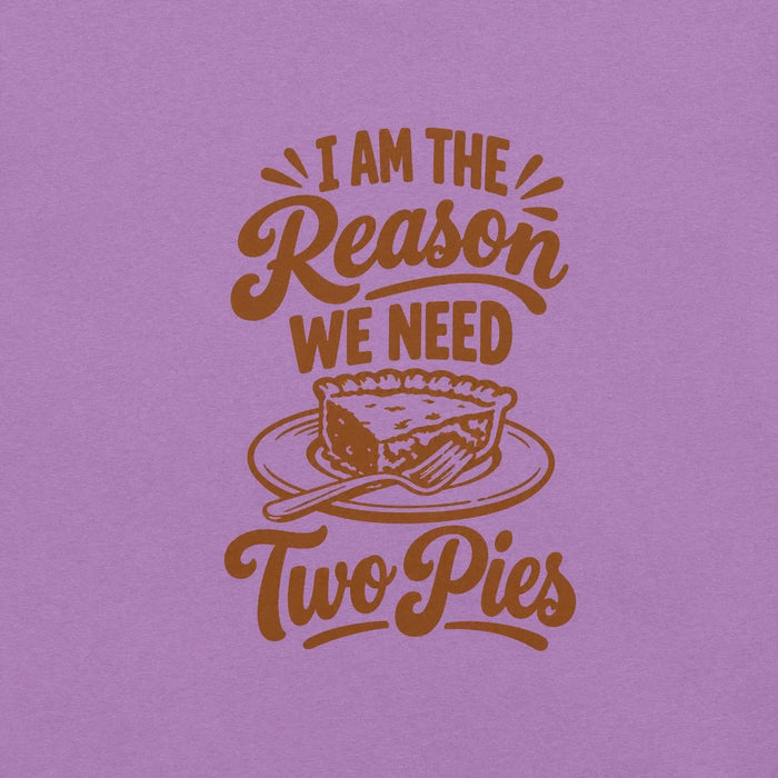 Thanksgiving Pie Lover T-Shirt - Funny Holiday Dessert Graphic Tee