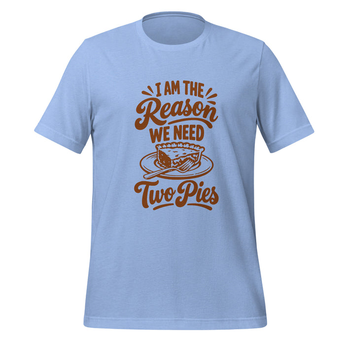 Thanksgiving Pie Lover T-Shirt - Funny Holiday Dessert Graphic Tee