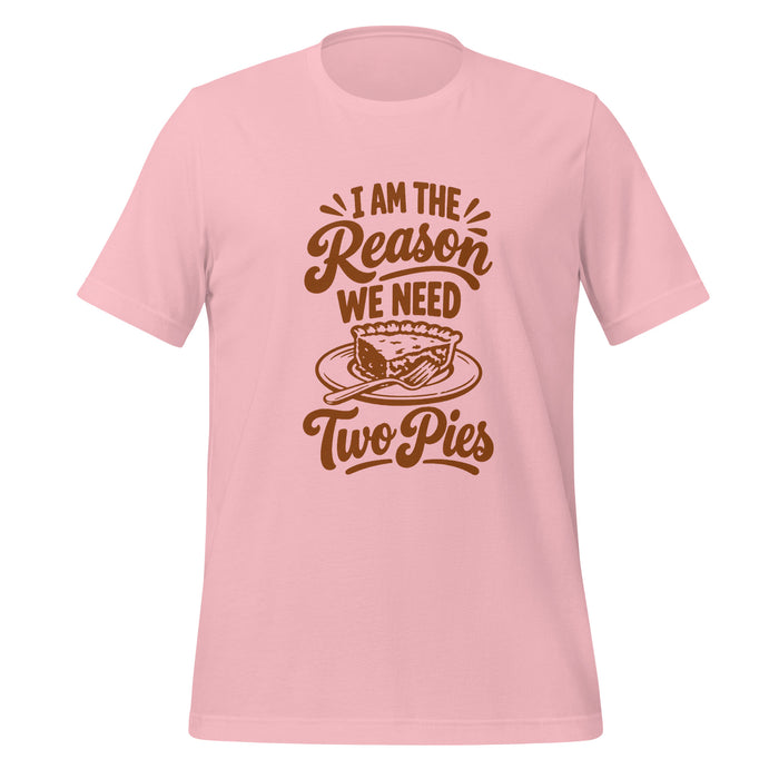 Thanksgiving Pie Lover T-Shirt - Funny Holiday Dessert Graphic Tee
