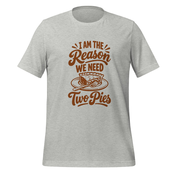 Thanksgiving Pie Lover T-Shirt - Funny Holiday Dessert Graphic Tee