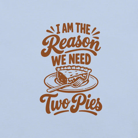 Thanksgiving Pie Lover T-Shirt - Funny Holiday Dessert Graphic Tee - Image 2