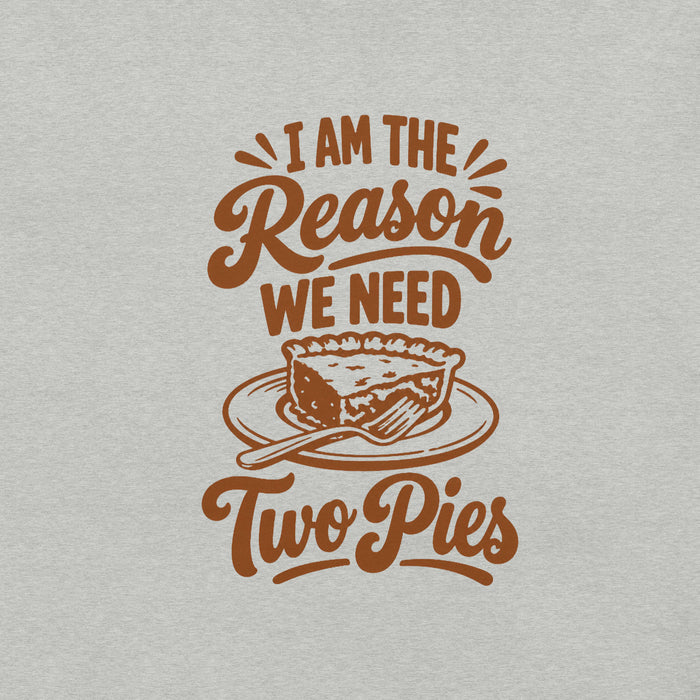 Thanksgiving Pie Lover T-Shirt - Funny Holiday Dessert Graphic Tee