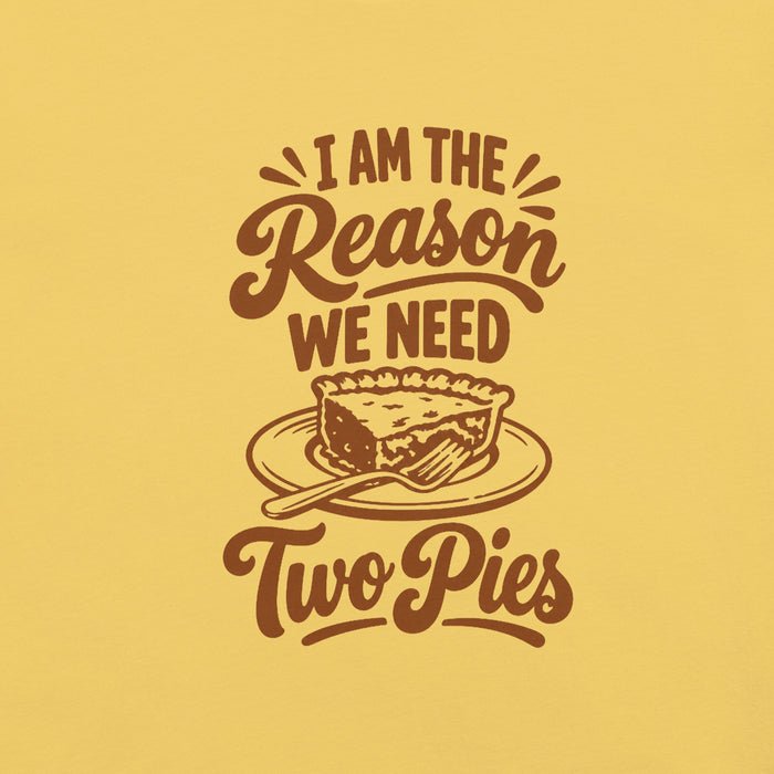 Thanksgiving Pie Lover T-Shirt - Funny Holiday Dessert Graphic Tee