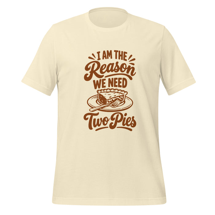 Thanksgiving Pie Lover T-Shirt - Funny Holiday Dessert Graphic Tee