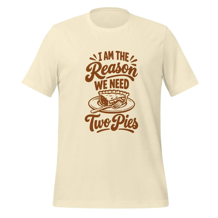 Thanksgiving Pie Lover T-Shirt - Funny Holiday Dessert Graphic Tee