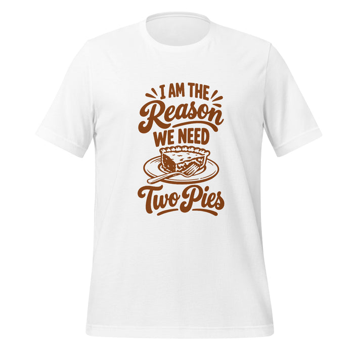 Thanksgiving Pie Lover T-Shirt - Funny Holiday Dessert Graphic Tee