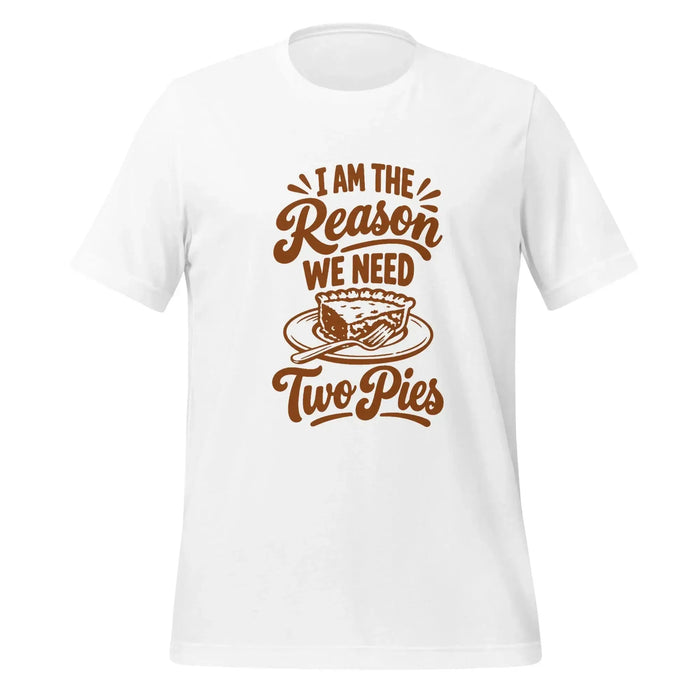 Thanksgiving Pie Lover T-Shirt - Funny Holiday Dessert Graphic Tee