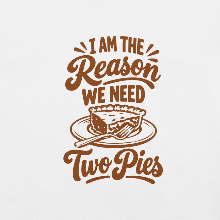 Thanksgiving Pie Lover T-Shirt - Funny Holiday Dessert Graphic Tee
