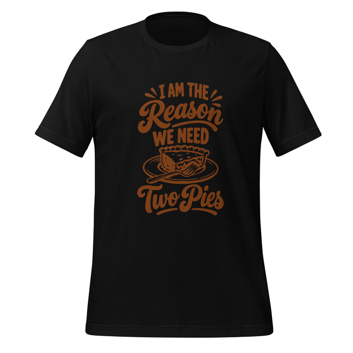 Thanksgiving Pie Lover T-Shirt - Funny Holiday Dessert Graphic Tee