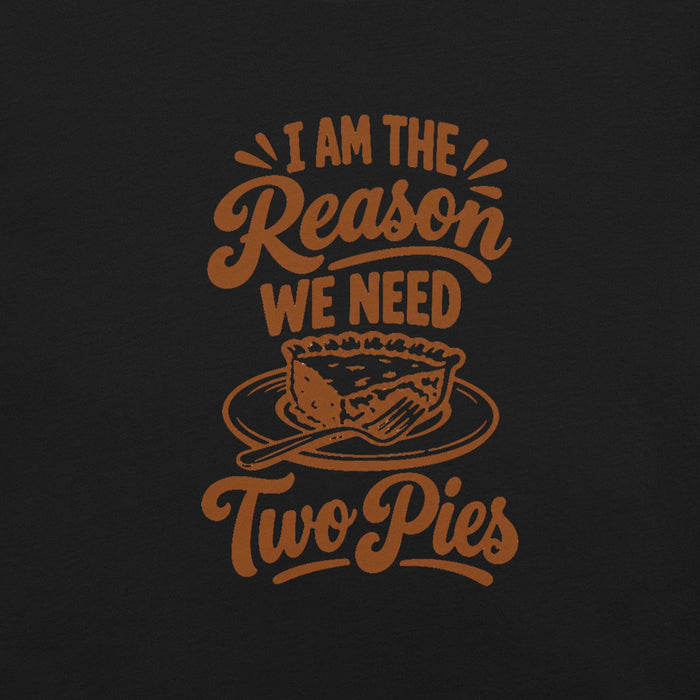 Thanksgiving Pie Lover T-Shirt - Funny Holiday Dessert Graphic Tee