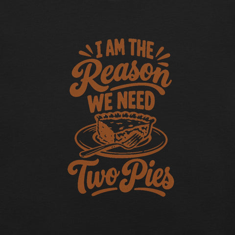 Thanksgiving Pie Lover T-Shirt - Funny Holiday Dessert Graphic Tee - Image 6