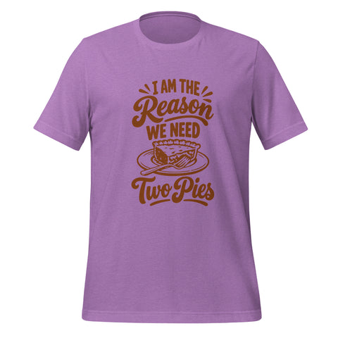 Thanksgiving Pie Lover T-Shirt - Funny Holiday Dessert Graphic Tee - Image 9