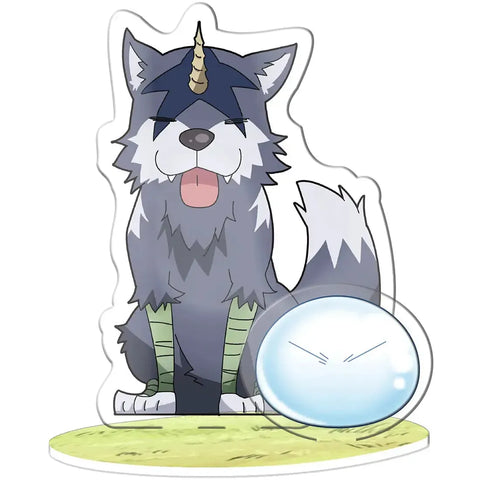 That Time I Got Reincarnated as a Slime - Chibi Ranga & Rimuru Tempest Standee Figure (Acrylic) - ABYstyle - Acryl Series