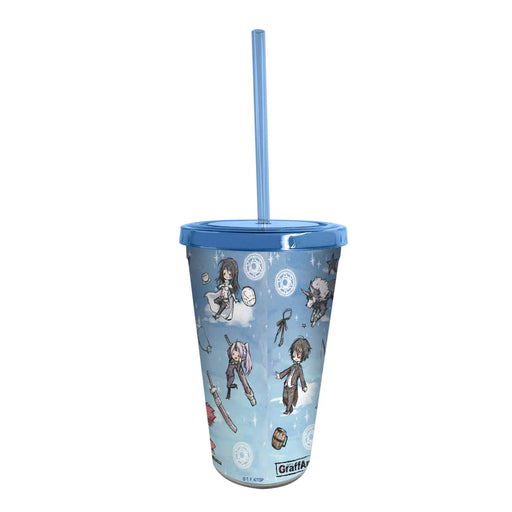 That Time I Got Reincarnated as a Slime - Graff Art Plastic Tumbler with Straw - ABYstyle