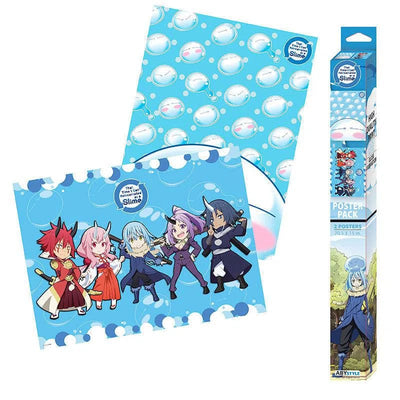 That Time I Got Reincarnated as a Slime - Rimuru Tempest & Chibi Kijin Monsters Boxed Poster Set (20.5