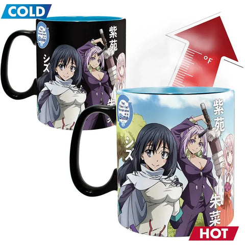 That Time I Got Reincarnated as a Slime - Rimuru Tempest & Friends Magic Heat-Change Mug (Ceramic, 16 oz.) - ABYstyle