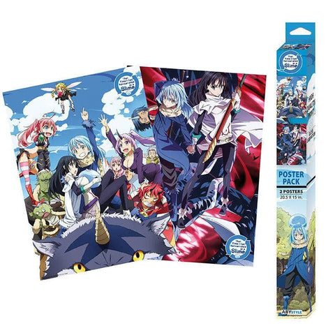 That Time I Got Reincarnated as a Slime - Rimuru Tempest & Shizue Izawa Boxed Poster Set (20.5