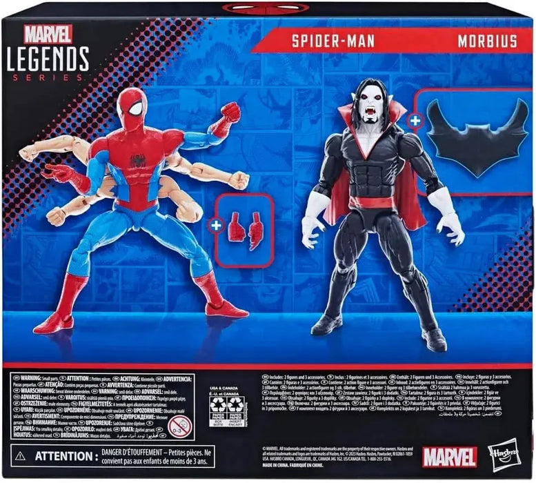 The Amazing Spider-Man - Spider-Man & Morbius Figures (6") - Hasbro