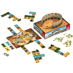 The Architects of the Colosseum - Worker Placement Civilization Board Game for Family, and Adults (2-4 Players, Ages 14+) - Tasty Minstrel Games