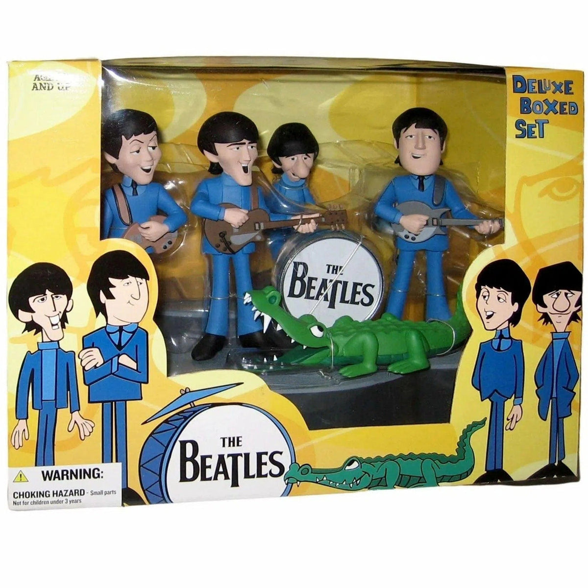 The Beatles - Beatles Cartoon Boxed Set Action Figure - McFarlane Toys ...