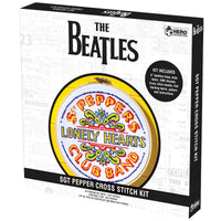 The Beatles - Sergeant Peppers Lonely Heart Club Band Drum Cross-Stitch Kit -...- Image 1