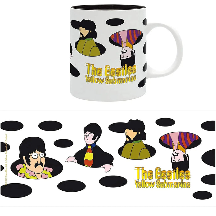 The Beatles - Yellow Submarine "Sea of Holes" Characters Mug (Ceramic, 11 oz) - ABYstyle