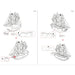 The Black Pearl Pirate Ship Figure Model Kit (Steel, Easy Difficulty) - Fascinations - Metal Earth Series - (2023)