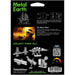 The Black Pearl Pirate Ship Figure Model Kit (Steel, Easy Difficulty) - Fascinations - Metal Earth Series - (2023)