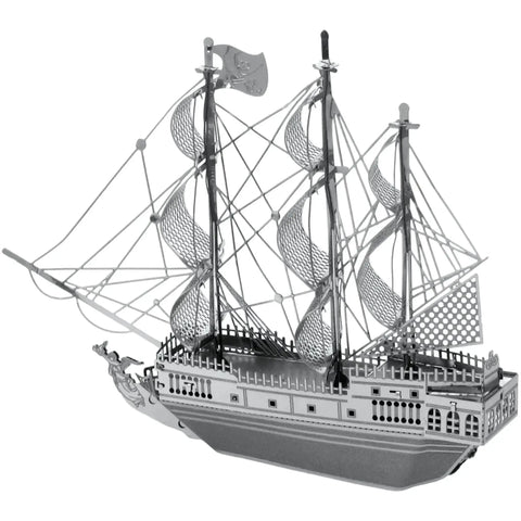 The Black Pearl Pirate Ship Figure Model Kit (Steel, Easy Difficulty) - Fascinations - Metal Earth Series - (2023) - Image 5