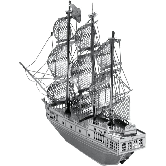 The Black Pearl Pirate Ship Figure Model Kit (Steel, Easy Difficulty) - Fascinations - Metal Earth Series - (2023)