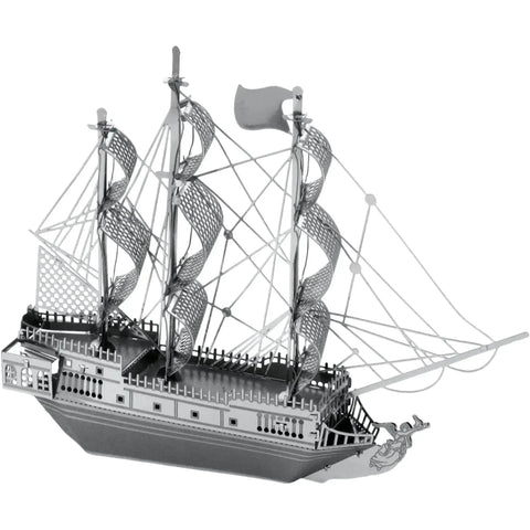 The Black Pearl Pirate Ship Figure Model Kit (Steel, Easy Difficulty) - Fascinations - Metal Earth Series - (2023) - Image 8