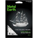 The Black Pearl Pirate Ship Figure Model Kit (Steel, Easy Difficulty) - Fascinations - Metal Earth Series - (2023)