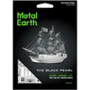 The Black Pearl Pirate Ship Figure Model Kit (Steel, Easy Difficulty) - Fascinations - Metal Earth Series - (2023)
