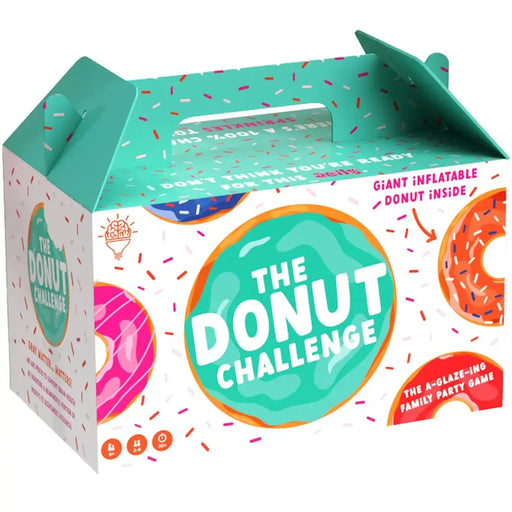 The Donut Challenge - Food Party Card Game for Family, Adults, and Children (2-8 Player, Ages 8+) - Gray Matters Games