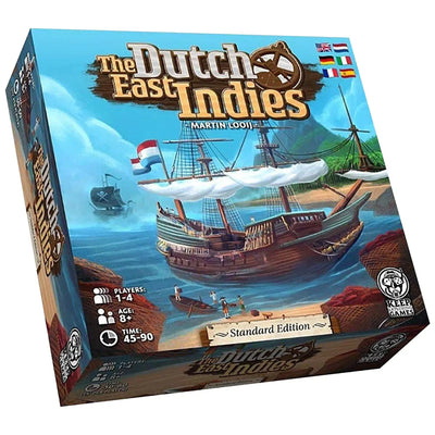 The Dutch East Indies (Standard Edition) - Strategy Pirates Board Game for Family, and Adults (1-4 Players, Ages 8+) - Keep Exploring Games