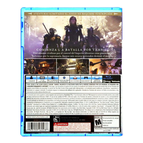 The Elder Scrolls Online: Tamriel Unlimited (Spanish Edition) - Includes Explorer's Pack - PlayStation 4
