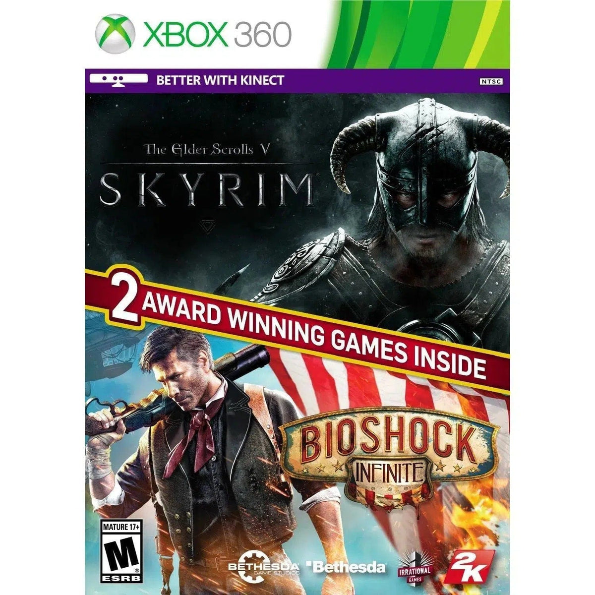 The Elder Scrolls V: Skyrim + Bioshock Infinite (Bethesda Bundle) - Xb —  Poggers