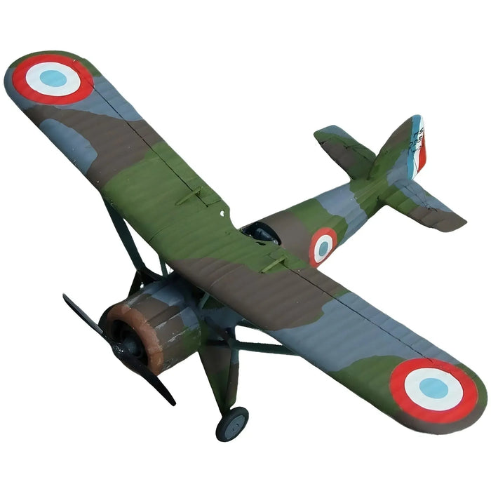 The French Air Force - Morane-Saulnier MS.225 Military Plane Model Kit (1:72 Scale, Plastic) - Heller