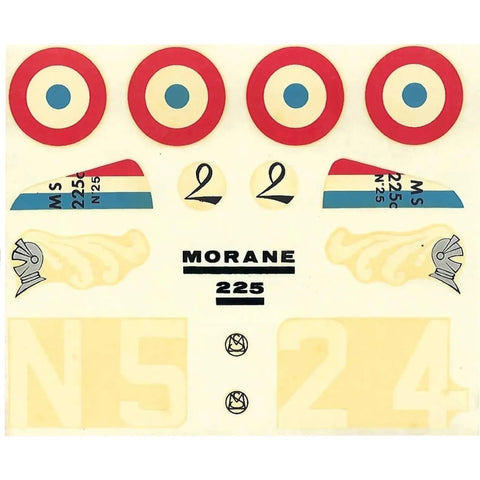 The French Air Force - Morane-Saulnier MS.225 Military Plane Model Kit (1:72 Scale, Plastic) - Heller