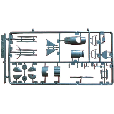 The French Air Force - Morane-Saulnier MS.225 Military Plane Model Kit (1:72 Scale, Plastic) - Heller