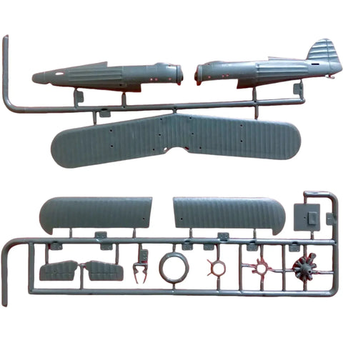 The French Air Force - Morane-Saulnier MS.225 Military Plane Model Kit (1:72 Scale, Plastic) - Heller