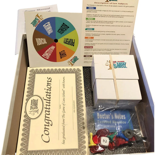 The Game of Law School Board Game - GetSmart Games