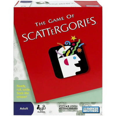 The Game of Scattergories - Party Word Board Game for Family, Adults, and Children (2-6 Players, Ages 18+) - Parker Brothers - (2009)