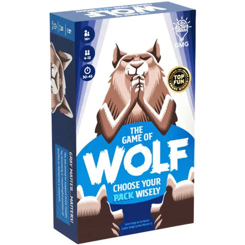 The Game of Wolf - Trivia General Knowledge Card Game for Family, Adults, and Children (4-12 Player, Ages 14+) - Gray Matters Games