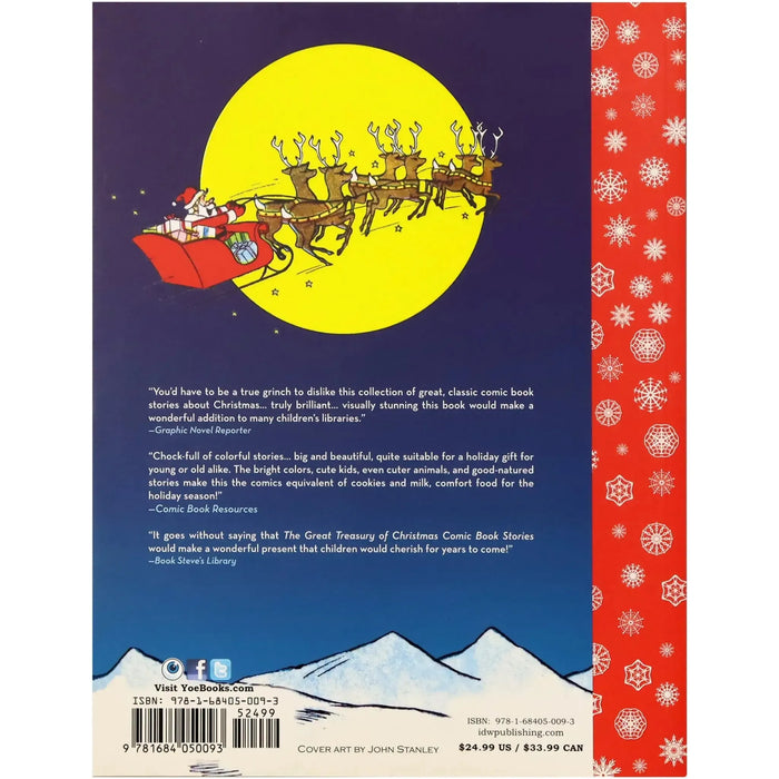 The Great Treasury of Christmas Comic Book Stories | Comic Book | Paperback