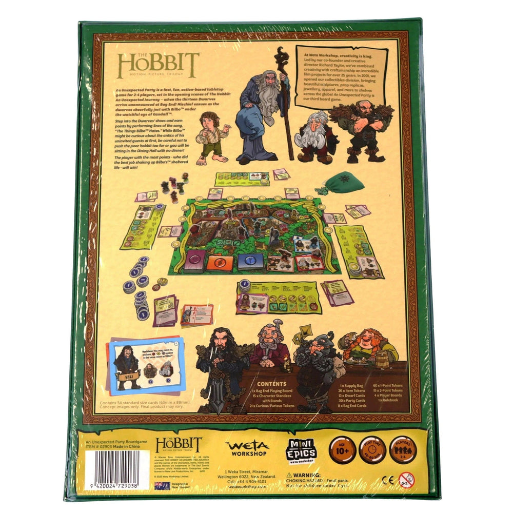 The Hobbit: An Unexpected Party - Board Game - Weta Workshop