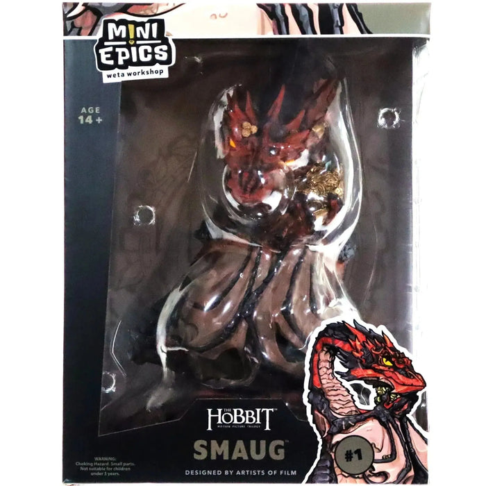 The Hobbit - Smaug the Dragon Statue Figure (11.8") - Weta Workshop - Mini Epics Series (1)