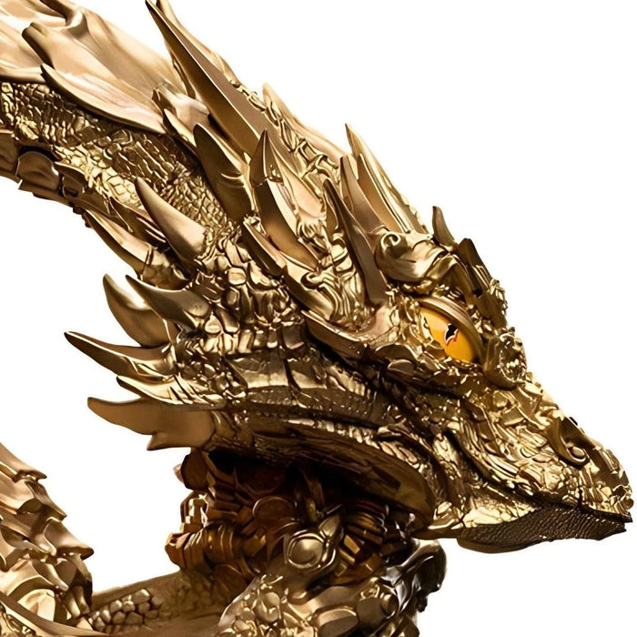The Hobbit - Smaug the Golden Statue Figure (11.8", Limited Edition: 1 of 1,200) - Weta Workshop - Mini Epics Series
