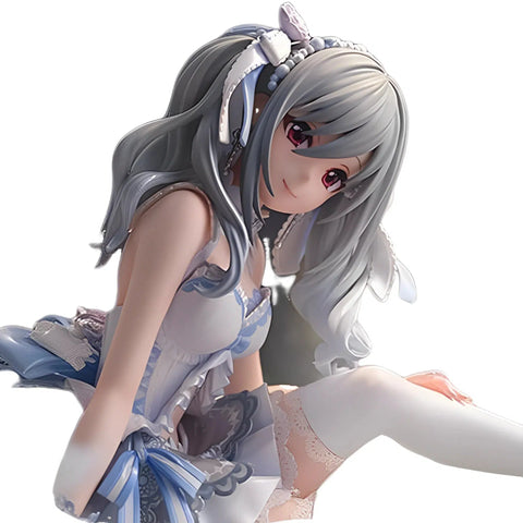 The Idolmaster: Cinderella Girls - White Princess Ranko Kanzaki Statue Figure (1:7 Scale) - Good Smile Company [Alumina]