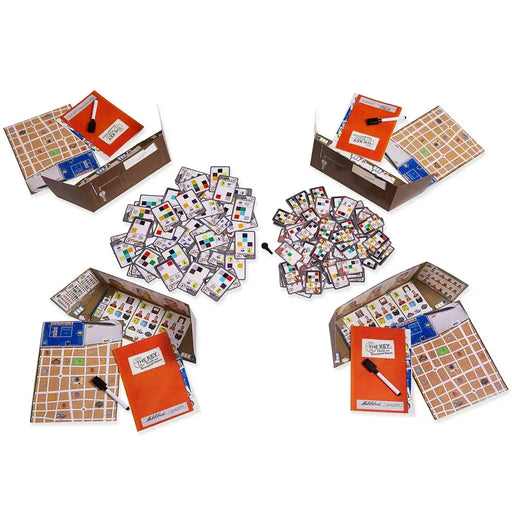 The Key: Escape from Strongwall Prison - Puzzle Crime Board Game for Family and Adults (1-4 Players, Ages 12+) - HABA